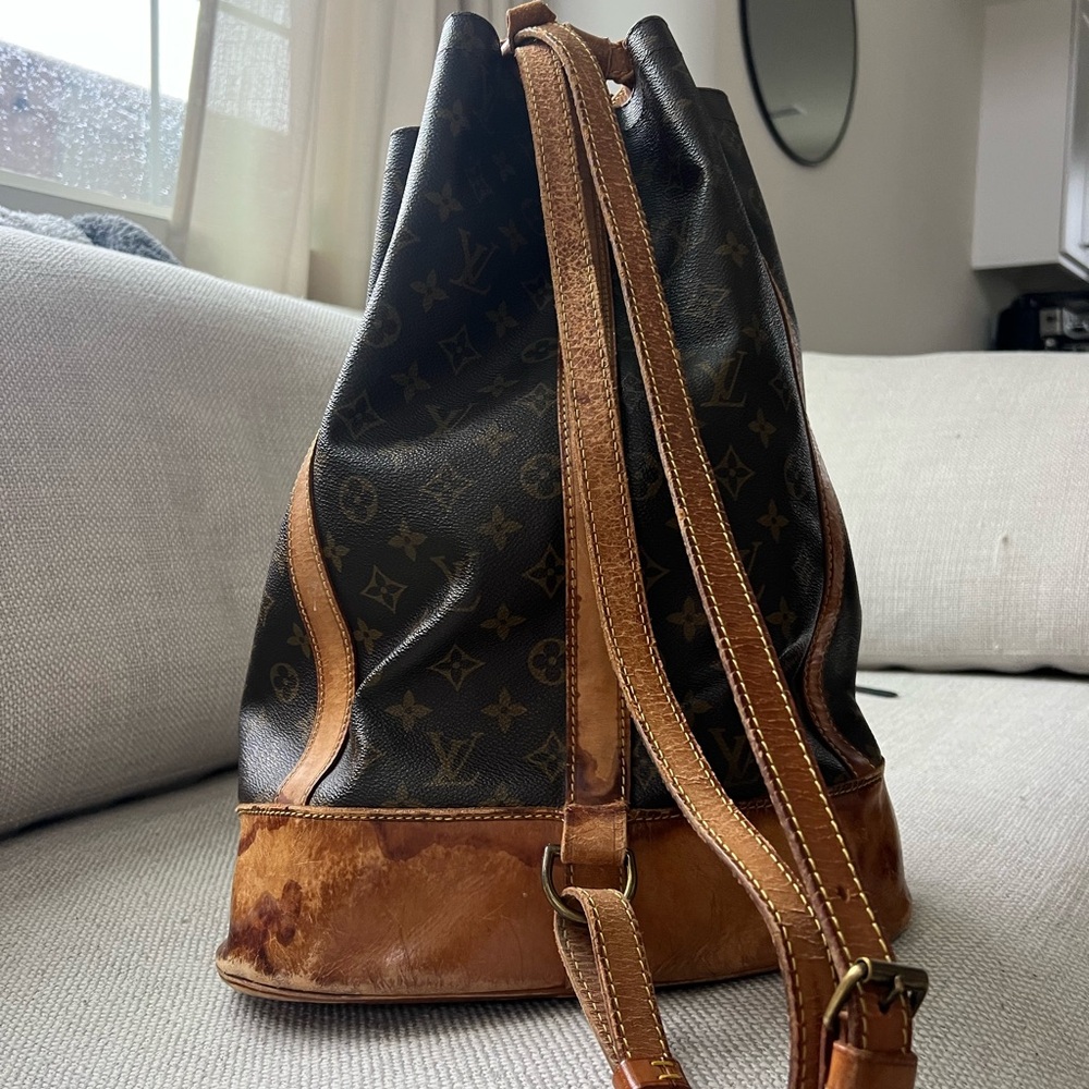 Louis Vuitton Monogram Brown Leather Men's Bag - Picture 2 of 7